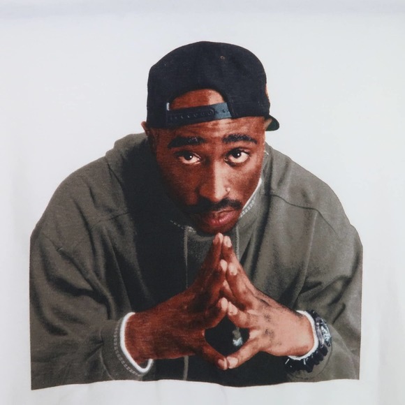 Tupac Poetic Justice Long Sleeve Crew Tee - Picture 10 of 10